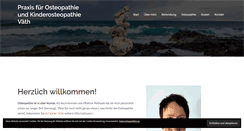 Desktop Screenshot of osteopathie-nbg.de